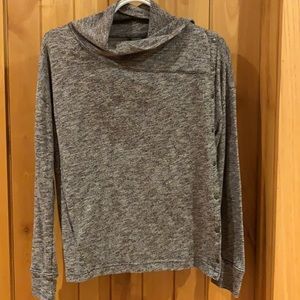 Wear are five(?) different ways snap Eddie Bauer Cardigan